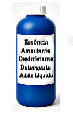 Essência Amaciante, Desinfetante, Detergente e Sabão 1/600 Lts V117