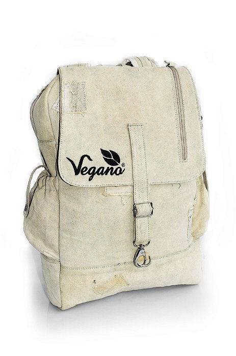 Mochila Urban backpack bege (lona de caminhão)