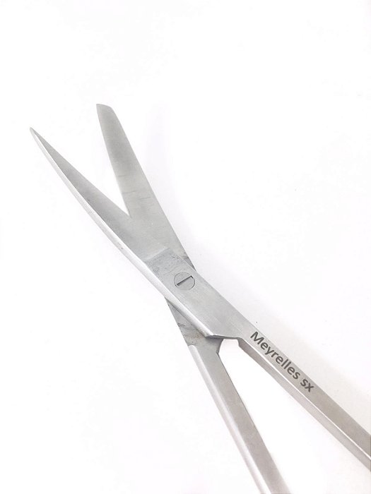 TESOURA ROMBA FINA CURVA 15 CM