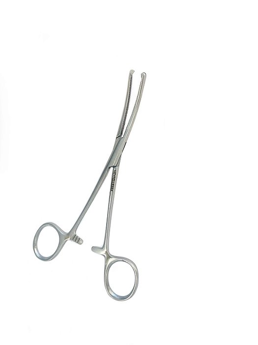 PINÇA KOCHER CURVA 14 CM