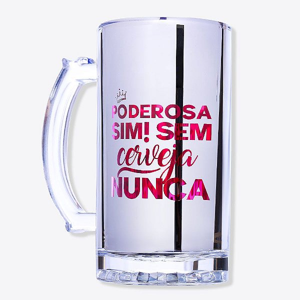 CANECA DE CHOP 450ML ELETROSTATICA PODEROSA