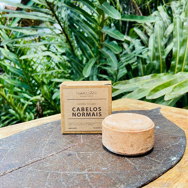 Shampoo Sólido Pastilha - Cabelos Normais