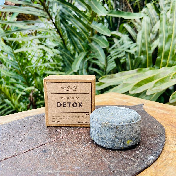 Shampoo Sólido Pastilha - Detox