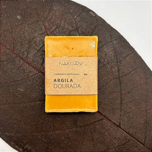 Sabonete de Argila Dourada