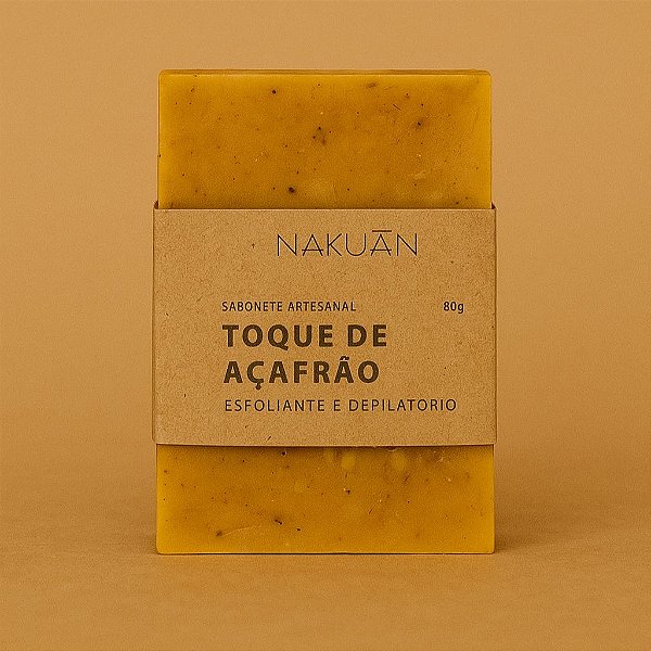 Toque de Açafrão - Esfoliante e Depilatório