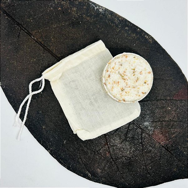 Saquinho Reutilizável – Para Shampoo em Barra e Infusão de Chás