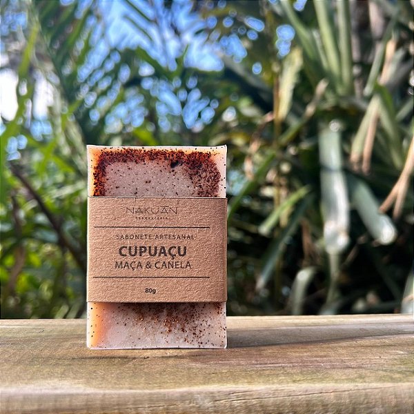 Sabonete de Cupuaçu Maçã & Canela.