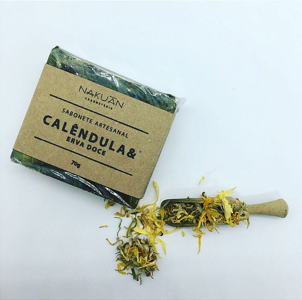 Sabonete de Calêndula e Erva Doce