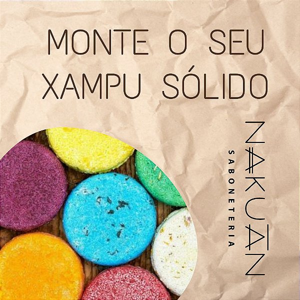 Shampoo Sólido Personalizável