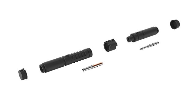 Conector Primário para cabo 10mm² com blindagem Plug e Receptáculo FAA L823 Estilo 3 e Estilo 10