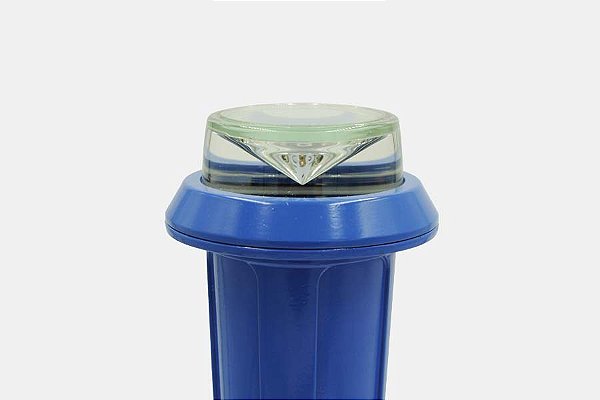 Luminária Elevada LED Omnidirecional azul para borda de táxi 4VA/6.6A LED