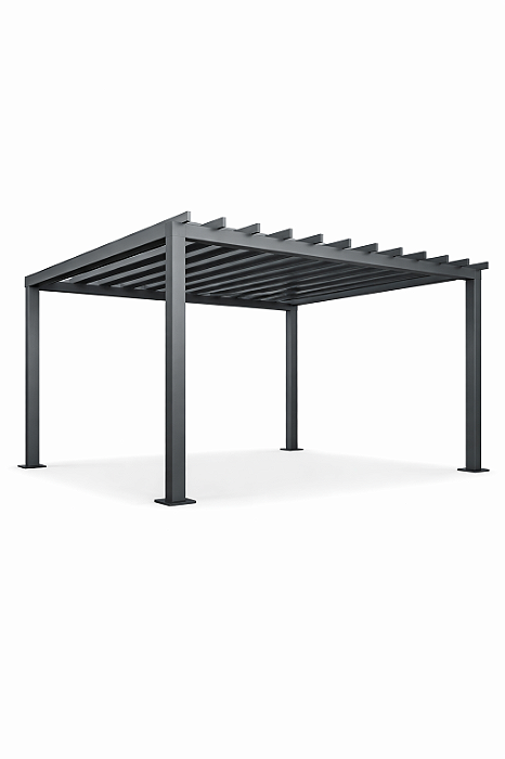 Pergolado metálico moderno