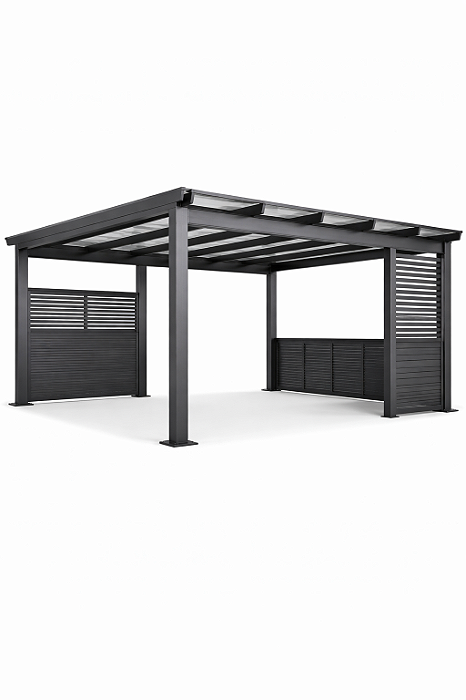 Estrutura metálica para varanda gourmet