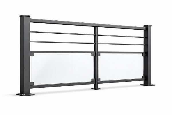 Guarda-corpo arquitetônico metálico