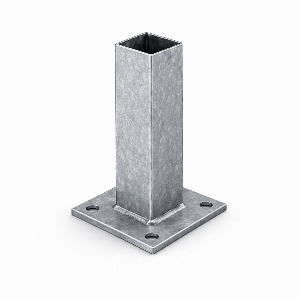 Pilar metálico soldado pequeno