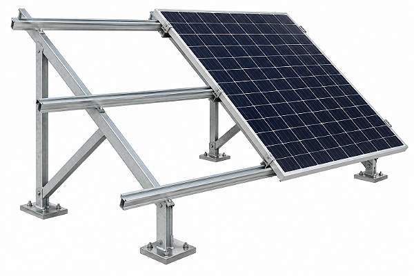 Estrutura metálica para módulo fotovoltaico