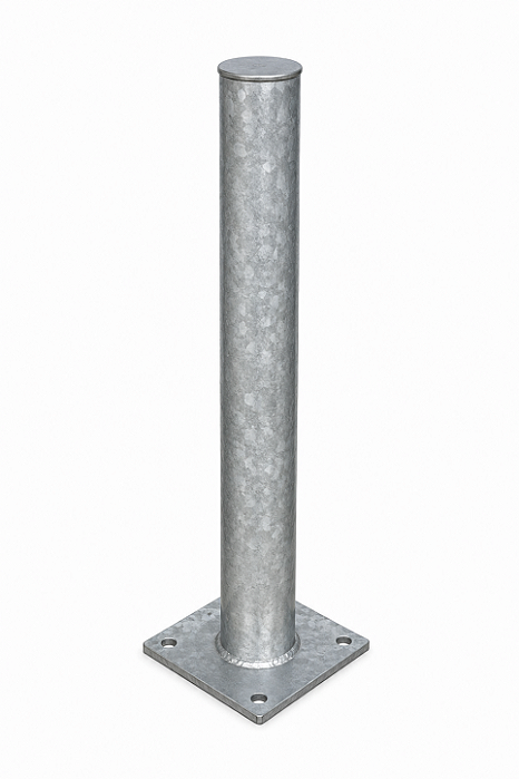 Pedestal metálico para equipamentos telecom