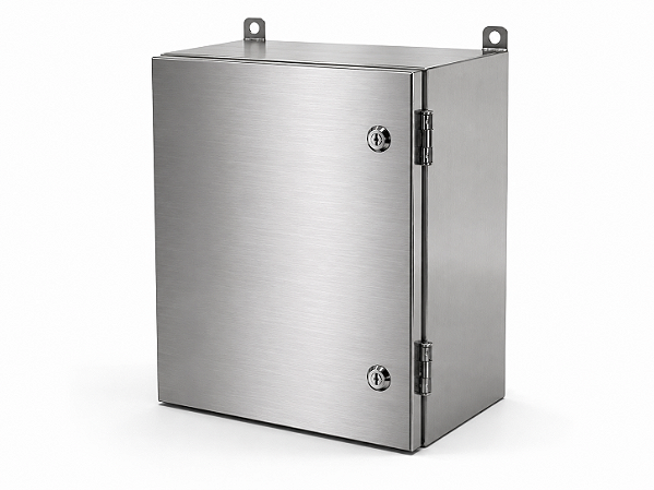 Caixa metálica inox para área industrial