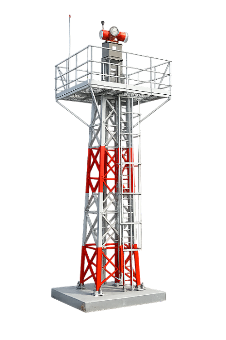 Torre Metálica Modulada 12 m para Farol de Aeródromo