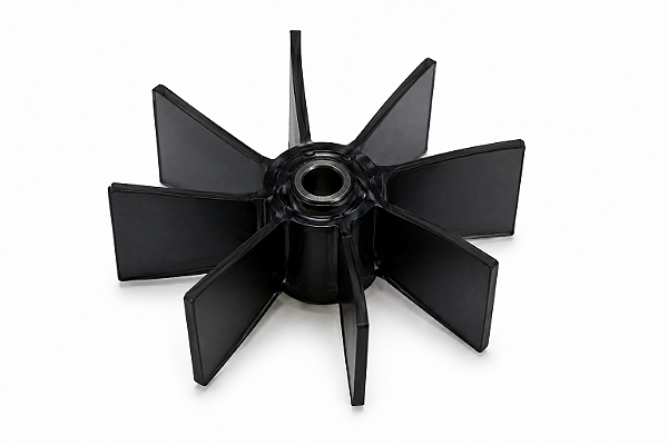 Turbina de Policarbonato para Motorredutor de Farol Rotativo de Aeródromo