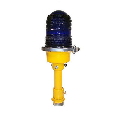 Corpo de luminária elevada de média intensidade de aeródromo, com abraçadeira, soquete e plug  SN05/ L861 / Sem Globo
