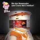 SORVETE CREME MEL DOIS BROWNIE COM CARAMELO 1,8L