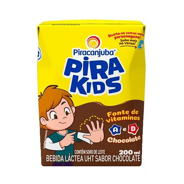 ACHOCOLATADO LIQUIDO PIRAKIDS 200ML