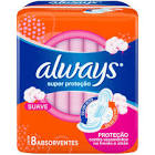 ABSORVENTE ALWAYS BASICO SUAVE C/ABAS 8UN