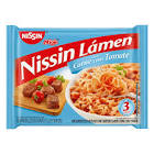 MACARRAO INST NISSIN LAMEN CARNE C/TOMATE 80GR