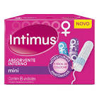 ABSORVENTE INTERNO INTIMUS GEL MINI 8UN