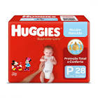 FRALDA HUGGIES SUPREME CARE PACOTAO P 28UN