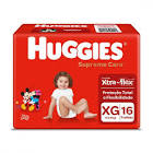 FRALDA HUGGIES SUPREME CARE PACOTAO XG 16UN