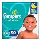 FRALDA PAMPERS CONFORTSEC MEGA XXG 30UN