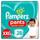 FRALDA PAMPERS PANTS MEGA XXG 1X28UN