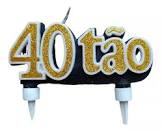 VELA DFESTA DEC 40 ANOS OURO/PRETO