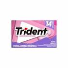 CHICLETE TRIDENT TUTTI FRUTTI 14S