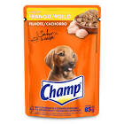ALIMENTO PARA CAES CHAMP SACHE FILHOTE FRANGO 85GR