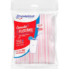 CANUDO FLEX 6MM 30X100 BRANCO /VERMELHO