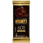 CHOCOLATE HERSHEYS DARK 60% CAFÉ 85GR