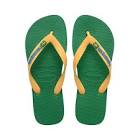 HAVAIANA BRASIL LOGO VERDE AMARELO 37/8