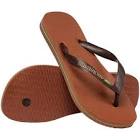 HAVAIANA BRASIL LOGO FERRUGEM CAFE 39/0