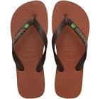 HAVAIANA BRASIL LOGO FERRUGEM CAFE 35/6