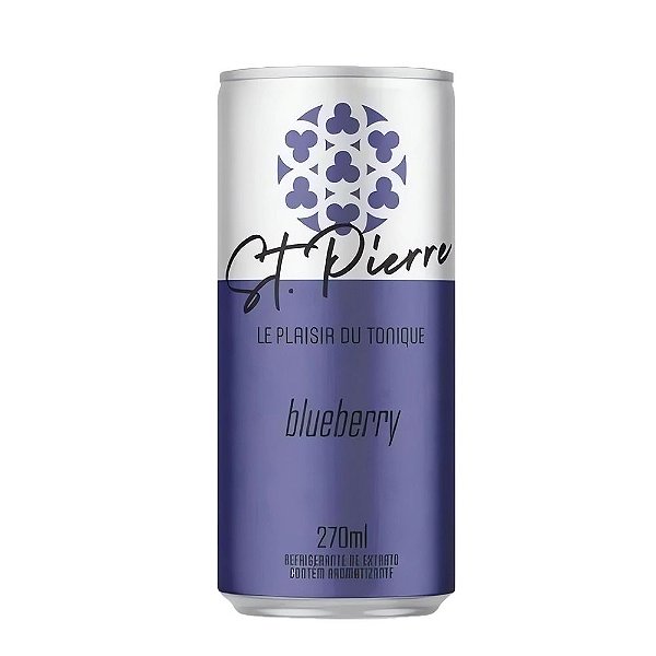 AGUA TONICA ST PIERRE BLUEBERRY LATA 270ML