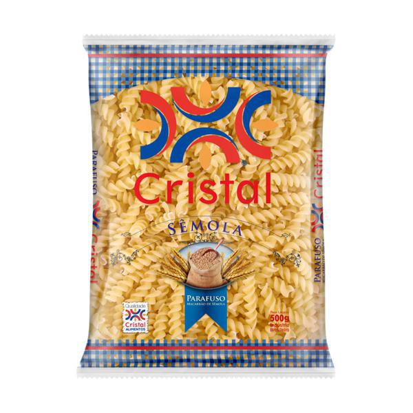 MACARRAO SEMOLA CRISTAL CARACOLINO 500GR