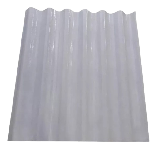 Telha Fibra Vidro 2.44mx1,10m Onda Alta (6mm)