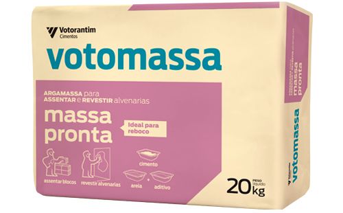 Argamassa Votomassa Massa Pronta 20 Kg