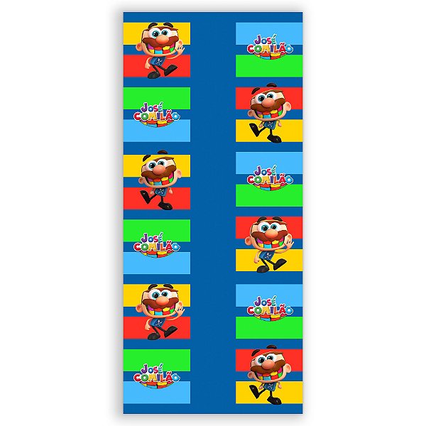 Faixa Lateral - José Comilão - Sublimado 3D