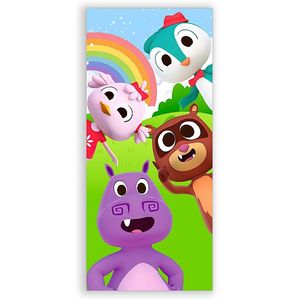 Faixa Lateral - Canções do Zoo - Sublimado 3D