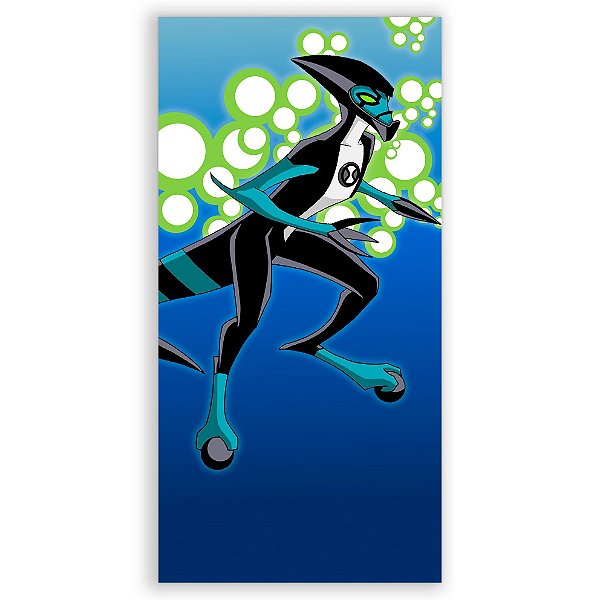 Faixa Lateral - Ben 10 - Sublimado 3D