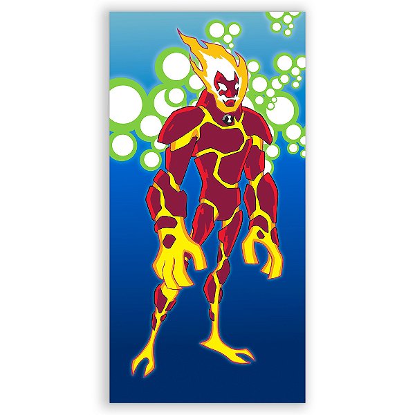 Faixa Lateral - Ben 10 - Sublimado 3D